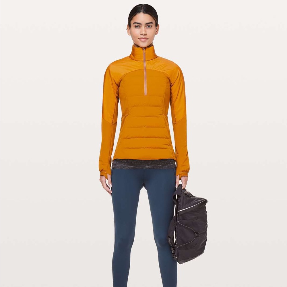 Lululemon jacket (body filling: 85% white goose down)